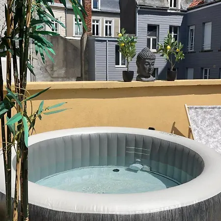 Duplex Cosy 90m2 A 300m Rue Pietonne Et 500 M Du Port Apartmán Boulogne-sur-Mer